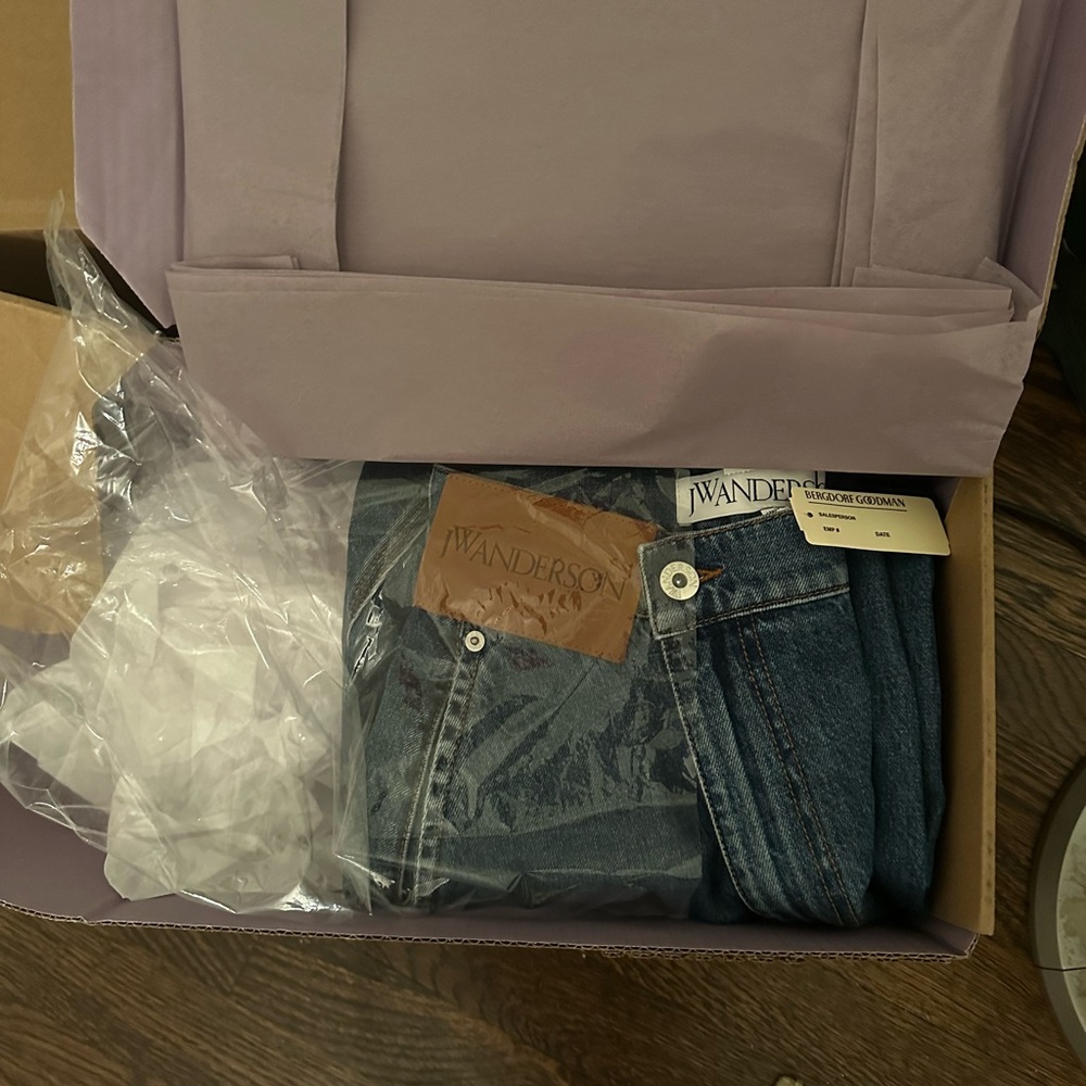 JW Anderson Blue Denim Jeans